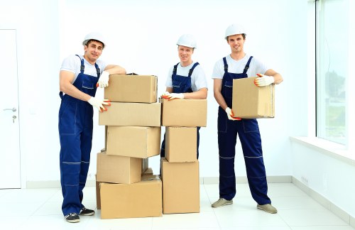 Professional movers handling furniture in Paddington relocation