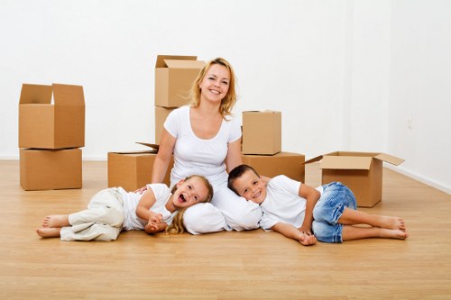 Customer completing a storage booking agreement