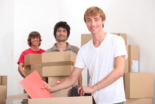 Protective packing materials used for house removals in Paddington